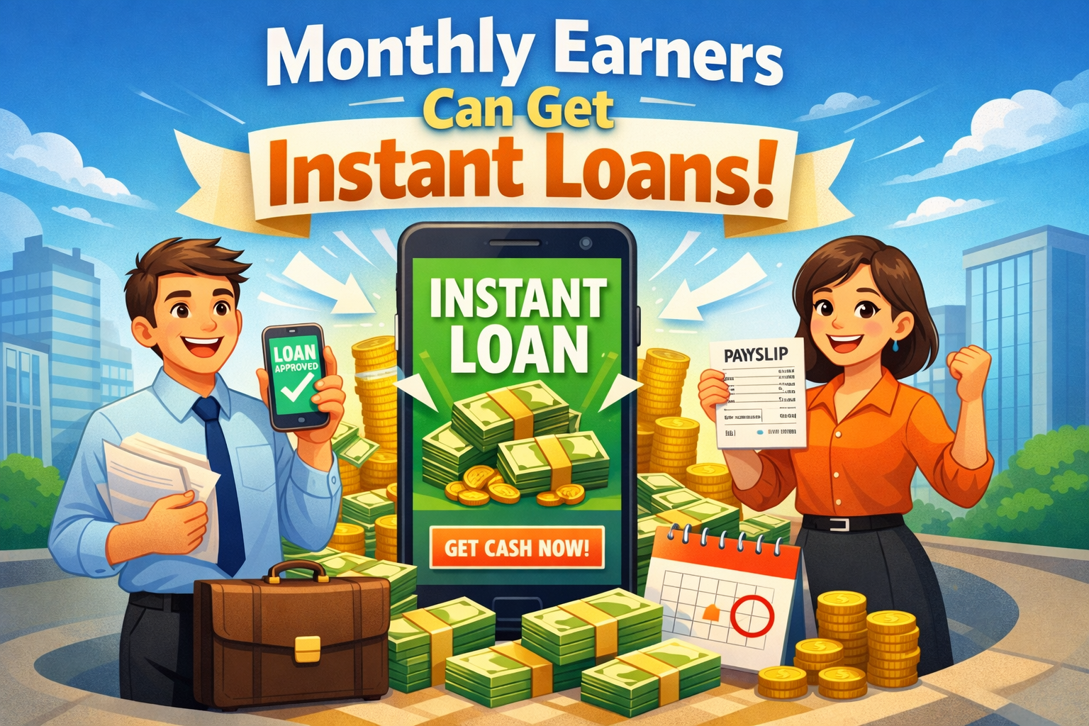 How Monthly Earners Can Get Instant Loans Easily in 2026